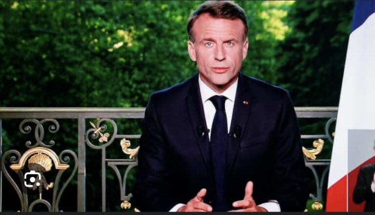 FRANCE : Macron annonce la dissolution de l’ Assemblée nationale