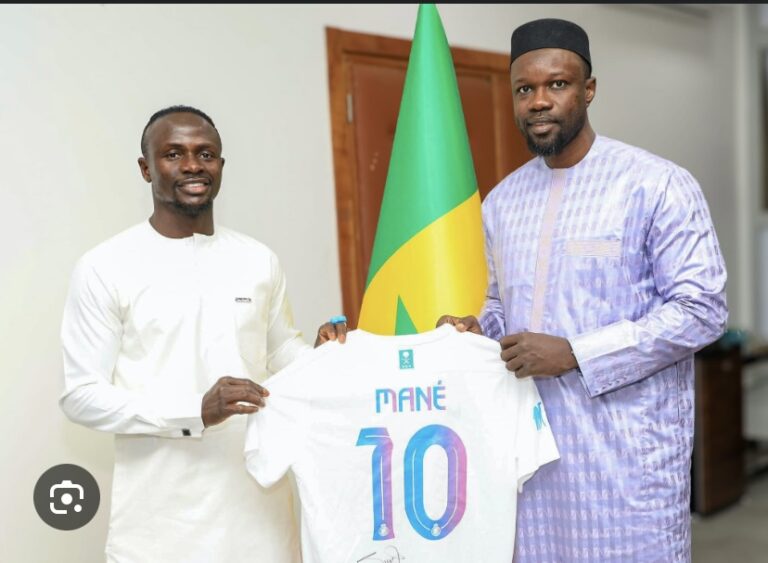 PRIMATURE : Sadio Mané reçu par Ousmane Sonko