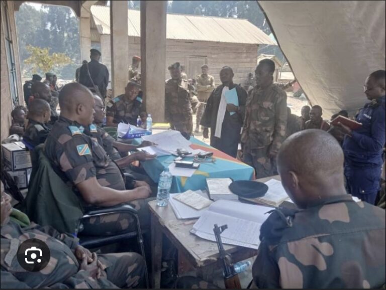 RDC : 25 militaires condamnés à mort pour ‘fuite devant l’ennemi’