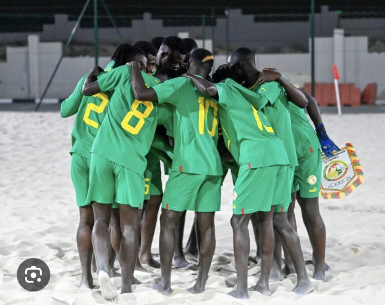 BEACH SOCCER : Le Sénégal face à la Guinée ce dimanche