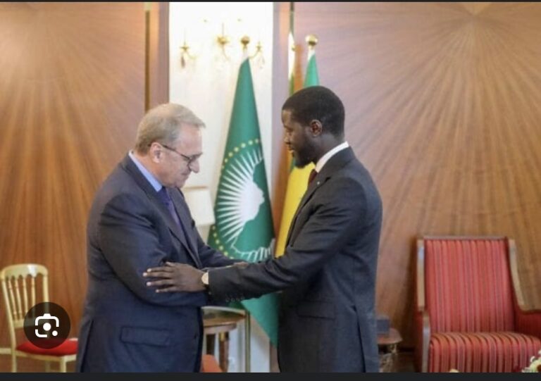 DIPLOMATIE : Le vice-ministre des Affaires étrangères russe reçu par le Président Diomaye