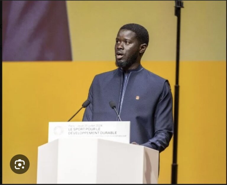 JO PARIS : Le Président Bassirou Diomaye Faye dénonce le ‘fléau insupportable du racisme’ dans le sport