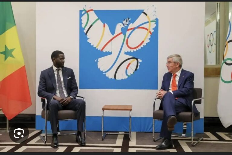 JOJ 2026 : Le Président Diomaye Faye s’est entretenu avec Thomas Bach