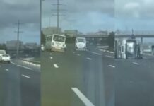 ACCIDENT SUR L’AUTOROUTE À PÉAGE : Sept (7) blessés dont un grave ( sapeurs-pompiers)