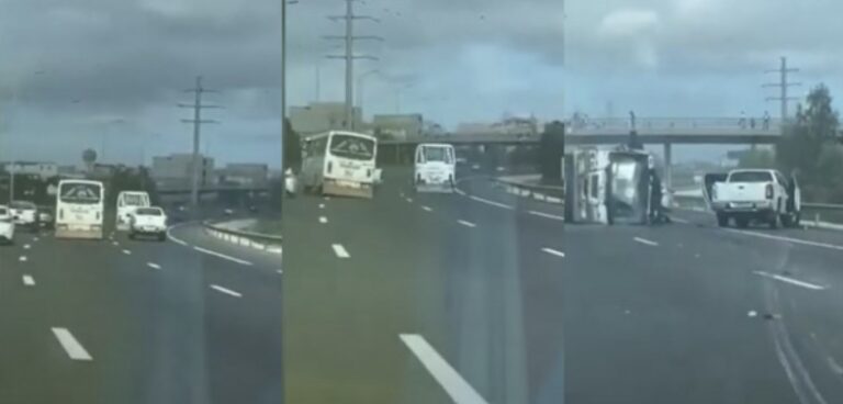 ACCIDENT SUR L’AUTOROUTE À PÉAGE : Sept (7) blessés dont un grave ( sapeurs-pompiers)
