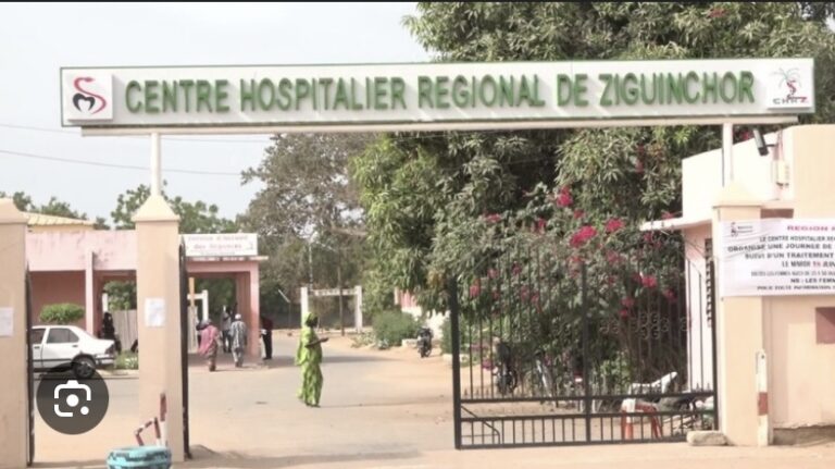 HÔPITAL DE LA PAIX DE ZIGUINCHOR : L’Intersyndicale décrète 48 heures de grève à partir de ce mardi