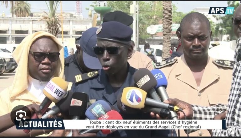 MAGAL TOUBA 2024 : 119 agents du service d’hygiène déployés à Touba