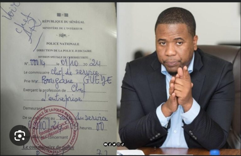 BRIGADE DE LA CYBERCRIMINALITÉ : Bougane Gueye Dany convoqué ce mercredi à 9h