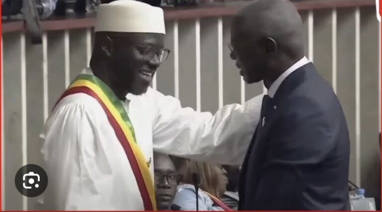ASSEMBLÉE NATIONALE: Amadou Mame Diop a passé le témoin à El Malick Ndiaye