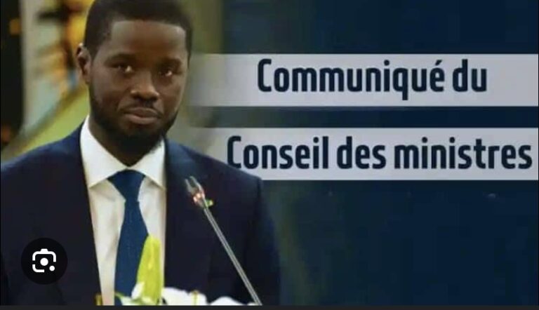 COMMUNIQUÉ DU CONSEIL DES MINISTRES DE CE MERCREDI 18 DÉCEMBRE