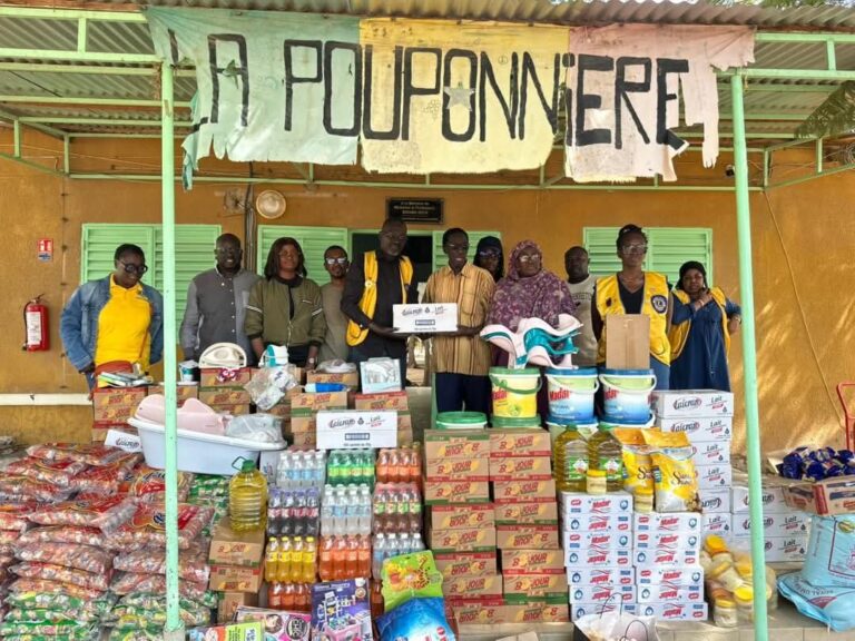 Mbour : le Lions Club Dakar Gaal Gi offre pour 3,5 millions de FCFA de dons alimentaires et de matériel pour bébés