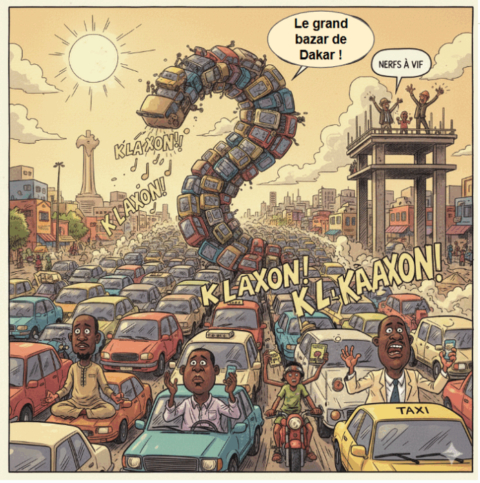 embouteillages Dakar
