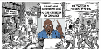 le président de parti et ‘auto-disciple wadiste’ Babacar Gaye s’y met aussi : ‘Commandos de Sonko, calots bleus du PDS, tontons macoutes du PS, nervis de l’APR ? Henriette Niang Kandé et Sud Quotidien : Attention !!!’